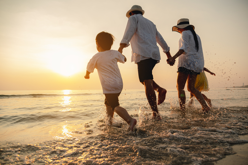 Family Beach Fun